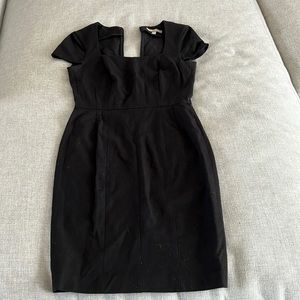 Banana republic size 4 black fitted dress